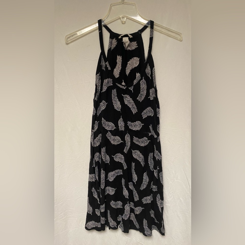 H&M Feather Pattern Dress